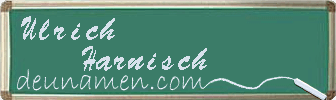 Ulrich Harnisch Visitenkarte